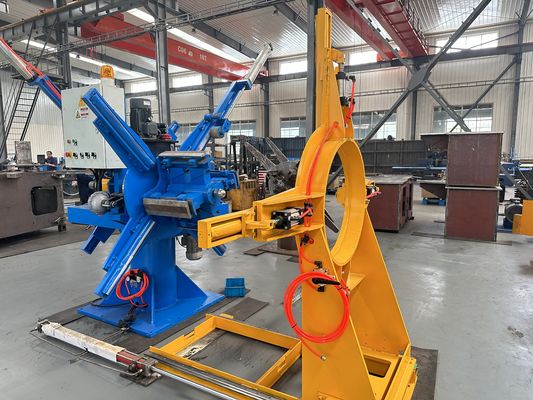 हाइड्रो टेस्टिंग एंड फेसिंग स्टील के साथ फर्नीचर ट्यूब बनाने की मशीन