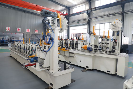 जस्ती स्टील के साथ खोखले अनुभाग ट्यूब रोलिंग मिल गोल ट्यूब