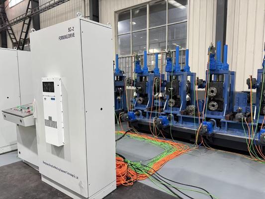 फ्लाइंग सॉ ट्यूब बनाने की मशीन 2 इंच स्टील गोल पाइप अनुभाग पाइप