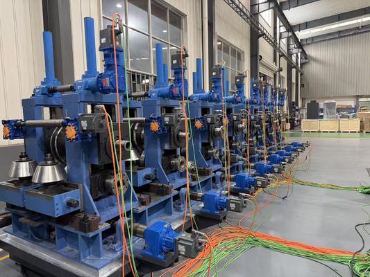 फ्लाइंग सॉ ट्यूब बनाने की मशीन 2 इंच स्टील गोल पाइप अनुभाग पाइप