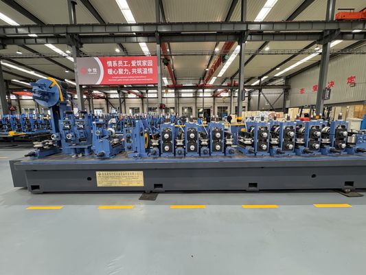 कोल्ड रोल्ड स्टील स्ट्रिप सुरक्षा के साथ कार्बन स्टील ईआरडब्ल्यू ट्यूब मिल