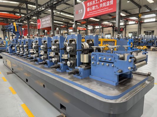 सेक्शन स्टील पाइप हाई स्पीड के लिए हाई फ्रीक्वेंसी वेल्डेड पाइप मिल