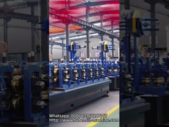 गैस और जल पाइप उत्पादन लाइनः 120 मीटर/मिनट ईआरडब्ल्यू मिल पारंपरिक मशीनों की तुलना में 35% तक ऊर्जा कम करता है